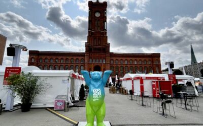 Berliner Expo Bär geht auf Tour