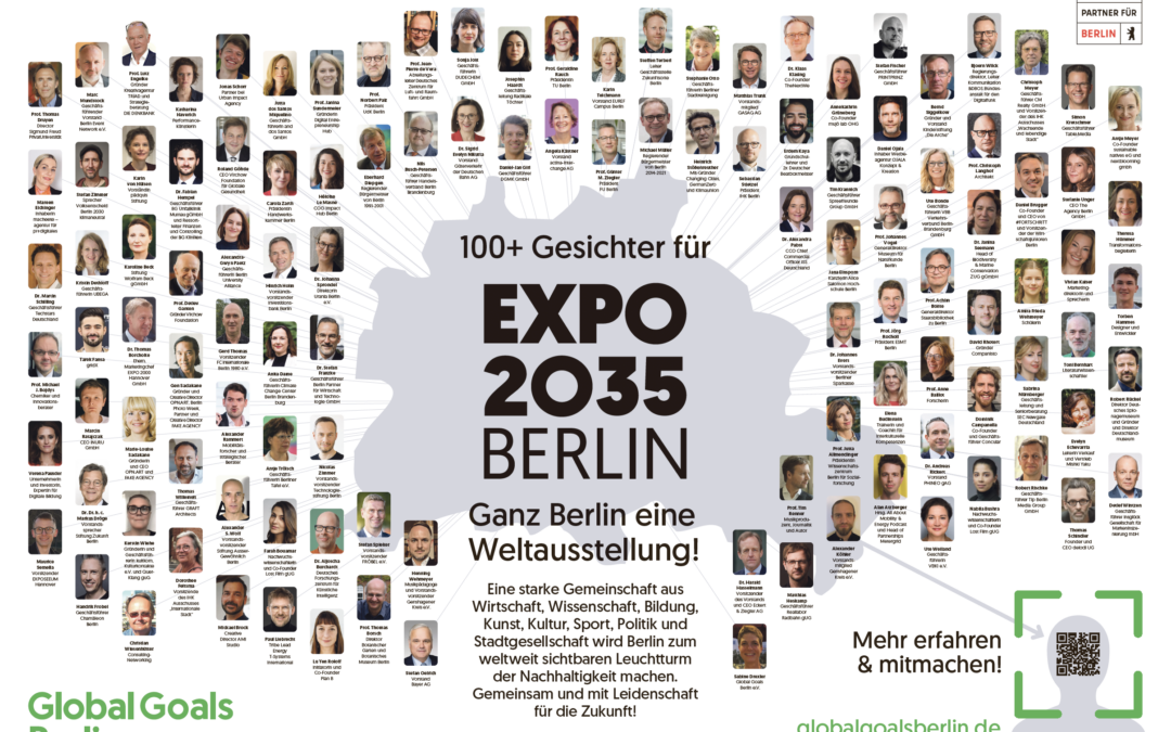 100+ Gesichter für EXPO 2035
