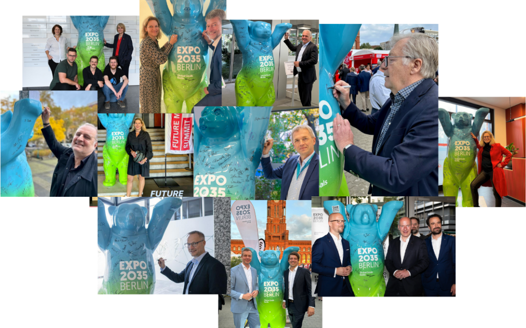 EXPO Bär begeistert Berlin