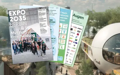 EXPO 2035 Berlin: Das neue Magazin zur Weltausstellung ist da!